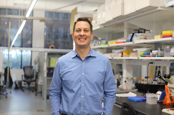 Lance Johnson, Ph.D., believes that by understanding and manipulating this gene, we may one day be able to transform the biology of Alzheimer’s rather than just treating its symptoms. Photo courtesy of UK College of Medicine Strategic Communications.