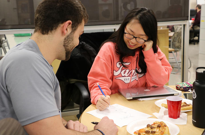 student being tutored