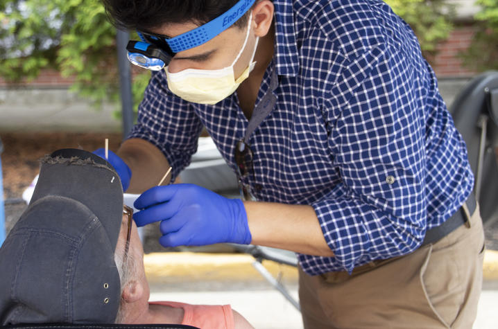 Dentists and residents teamed up to provide free dental screenings to Eastern Kentucky residents