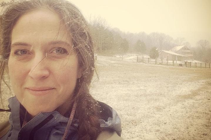 photo of Jennifer Rose in snow scene