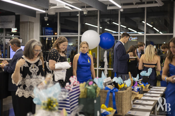 DanceBlue Silent Auction 2024. Photo provided by DanceBlue.