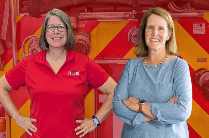 Andrea Boylin and Tricia Hock