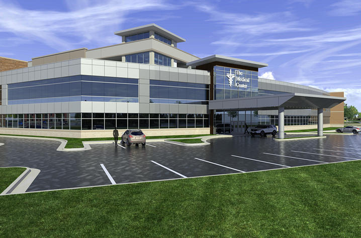 Art rendering of UK College of Medicine - Bowling Green Campus