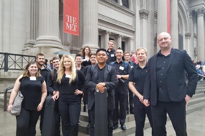 photo of UK Baroque Trumpets and John Foster at Metropolitan Museum of Art