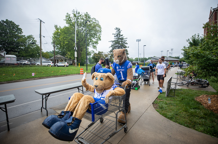 This year’s Big Blue Move-In is scheduled for August, 15, 16 and 17.