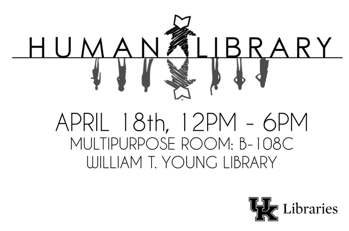 photo of UK Human Library poster