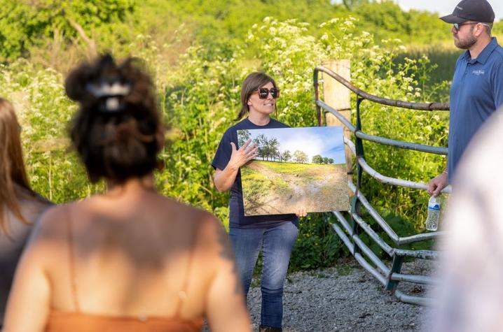 Robin Ridge Farms owners Ben and Savannah Robin