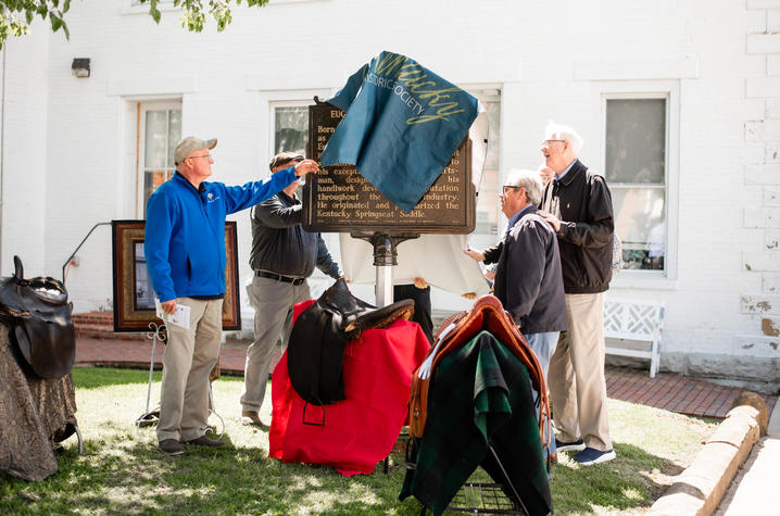 Unveiling the historical marker