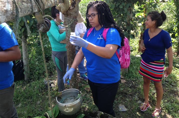 UK students helped create a filtration system for Ecuadorian villagers