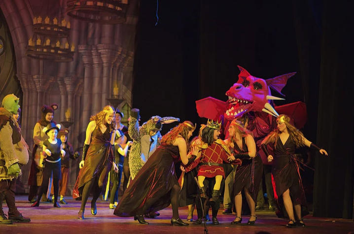 photo of ACE production of "Shrek The Musical JR."