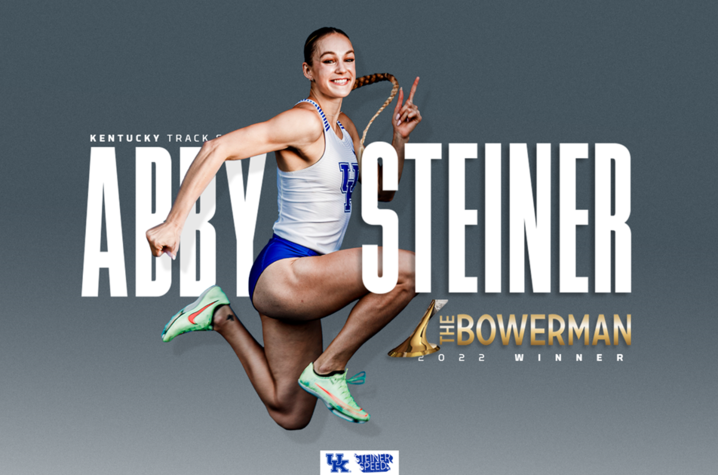 graphic of Abby Steiner for The Bowerman