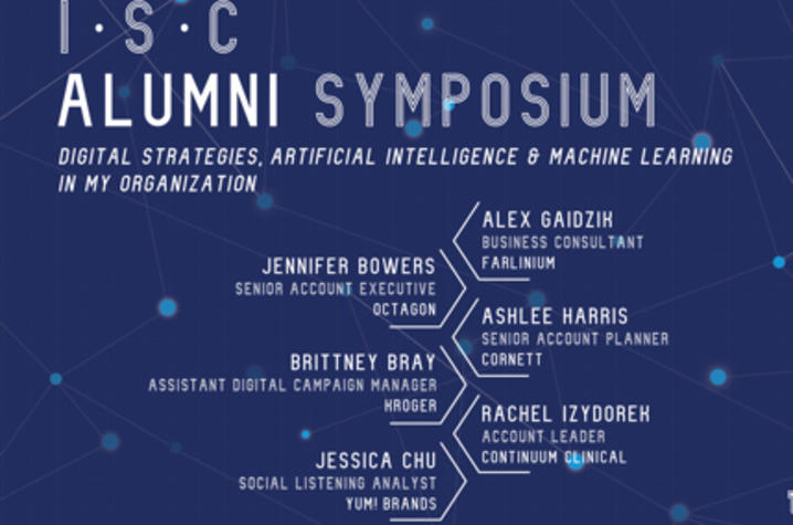 The Department of Integrated Strategic Communication (ISC) is hosting its annual ISC Alumni Symposium.