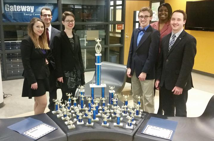 Photo of UK Speech and Debate Team at the Tri-State Invitational Speech and Debate Tournament 