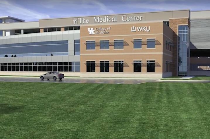 rendering of new UK College of Medicine -- Bowling Green