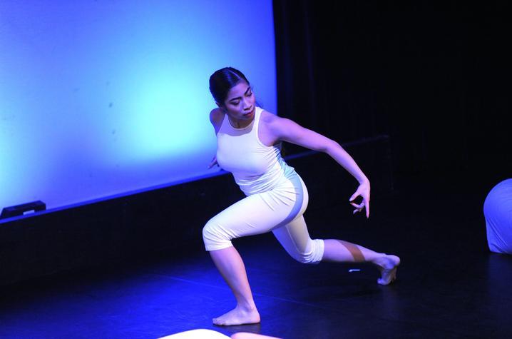 photo of Sylvannah Reglado dancing