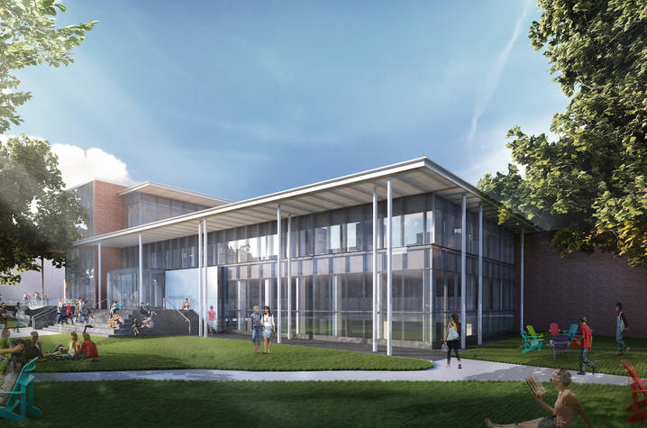 Rendering of new UK College of Law Building