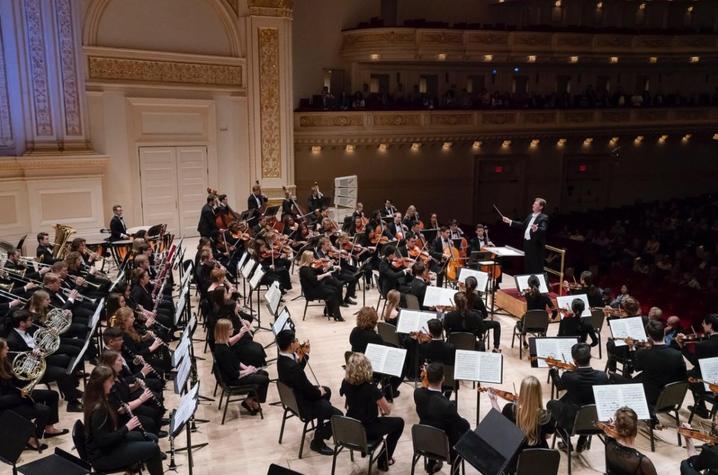 UK Symphony Orchestra with John Nardolillo conducting at Carnegie Hill