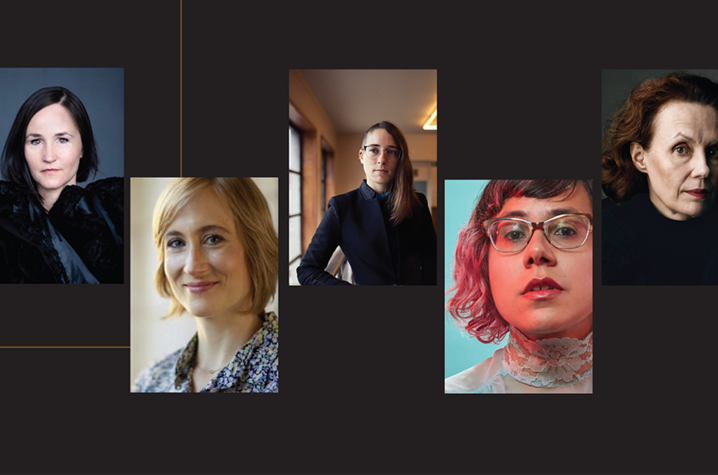 photo of six women composers on UKSO 2021-22 Season brochure