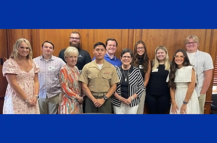 UK students in an economics education course taught by Mary Ann Vimont in the College of Education met with Lexington Mayor Linda Gorton this summer to discuss issues they may encounter in communities where they will work.