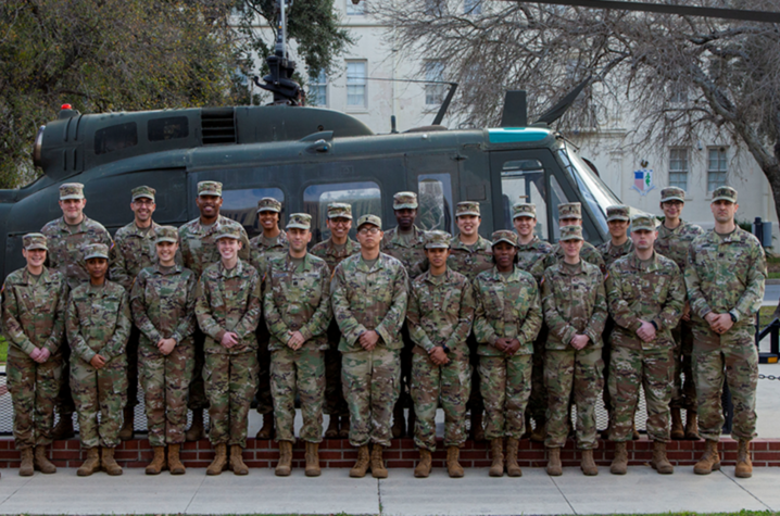 Photo of Graduating Officers