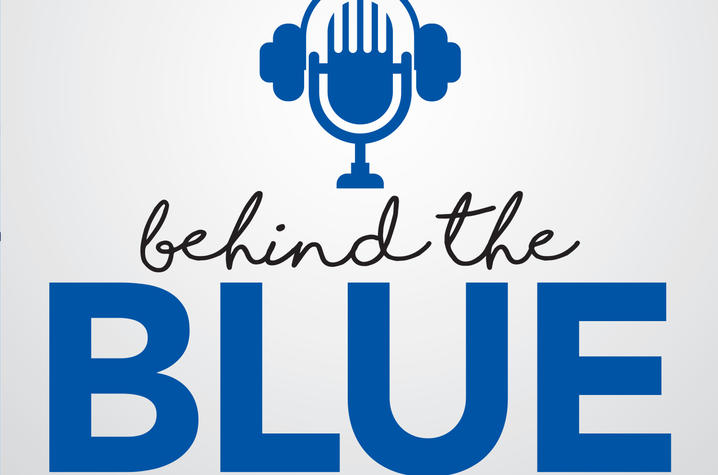 Behind the Blue logo