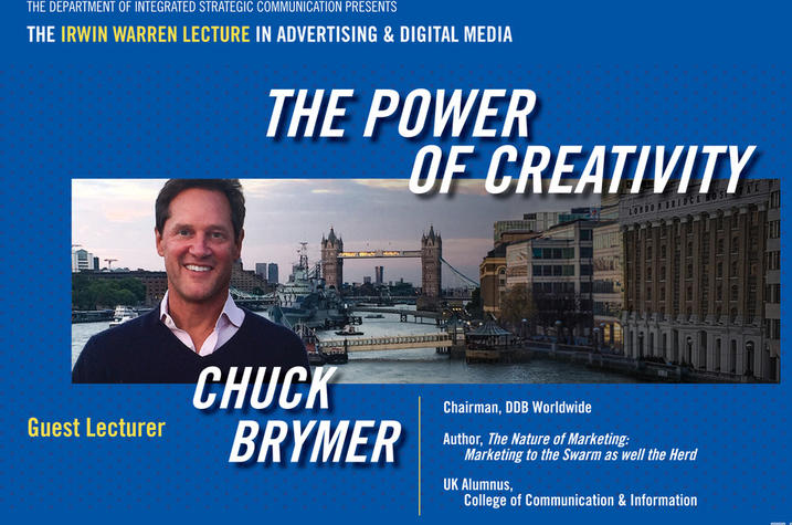 Chuck Brymer will deliver the Irwin Warren Lecture.