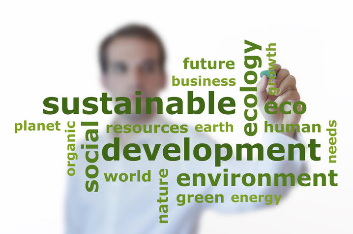 photo of eco-business stock image