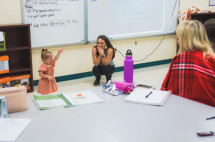 While teaching may need to be adapted to meet Scarlett’s needs, Yost wants teachers to set their expectations high for Scarlett, rather than seeing Down syndrome as something holding her back.
