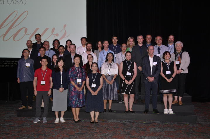 Pictured are the 2024 American Statistical Association Fellows. Photo provided.