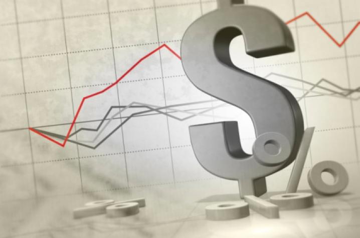stock art image of financial graph