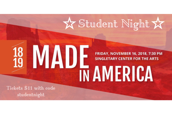 "Made in America" Student Night artwork