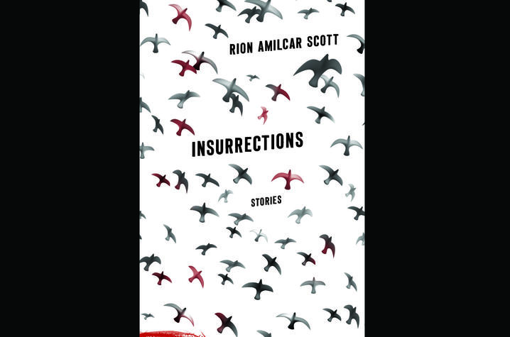 photo of cover of "Insurrections: Stories" by Rion Amilcar Scott
