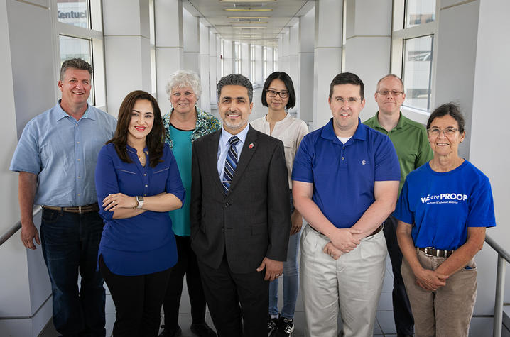 Photo of the research team