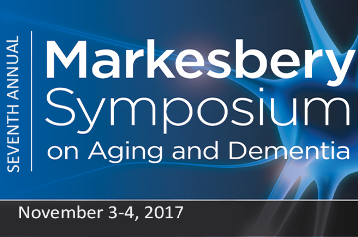 Photo of Markesbery Symposium logo