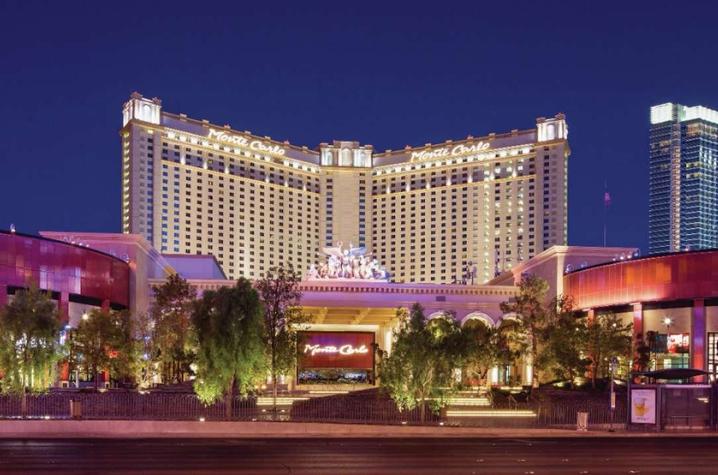 photo of Monte Carlo Resort and Casino at night