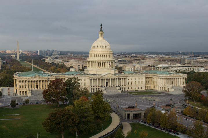 photo of restored U.S. Capitol dome