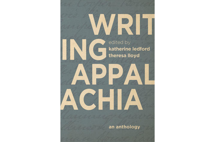 Cover detail of "Writing Appalachia"
