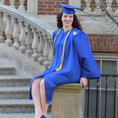 photo of Fiona Foster in cap and gown
