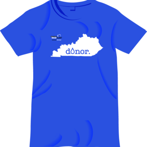 Free T-shirt for blood donors