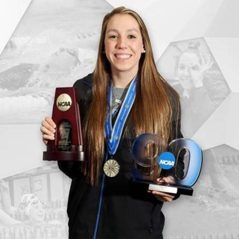 photo of web banner of Danielle Galyer - NCAA Top 10 Honor