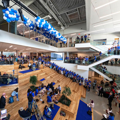 photo of student center atrium