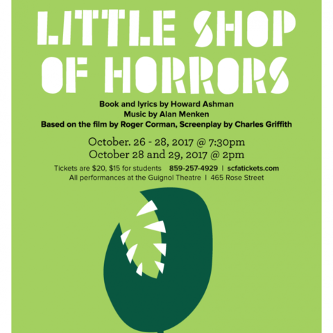 "Little Shop of Horrors" poster