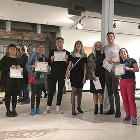 photo of winners at 2018 Carey Ellis Show