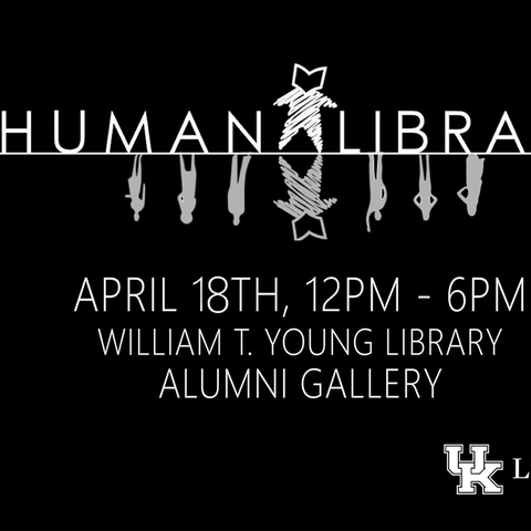 photo of Human Library flyer