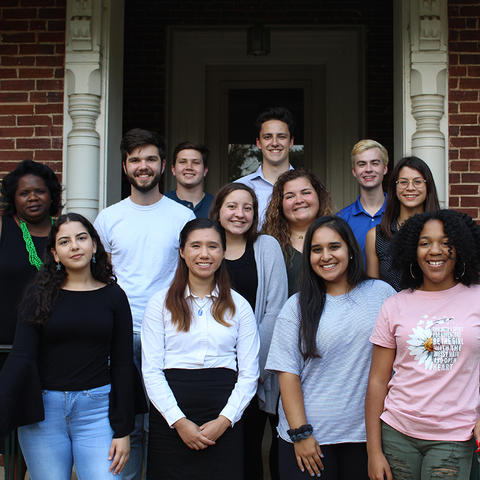 photo of Gaines Fellows with Melynda Price (2nd row, far left)