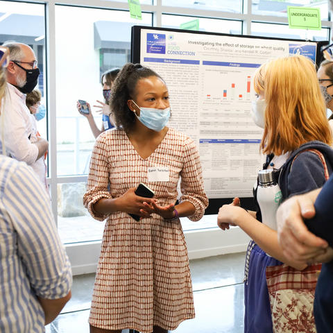 The UK Student Sustainability Council and Office of Undergraduate Research are offering an opportunity for all students to submit their sustainability-related research as a poster. Photo provided by OUR.
