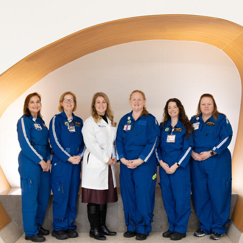 Image of palliative care transport team