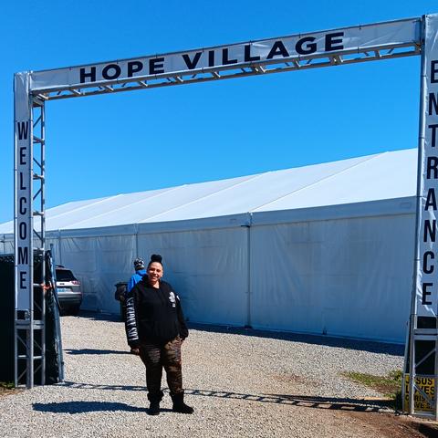 Hope Village entrance