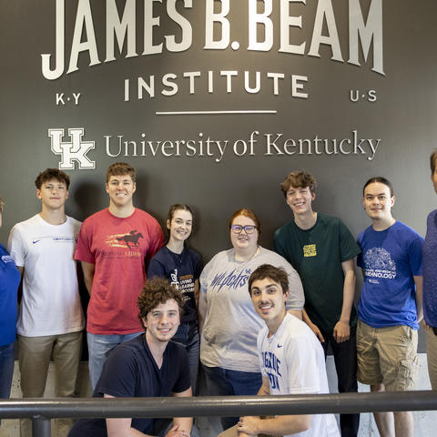 James B. Beam Institute for Kentucky Spirits summer interns