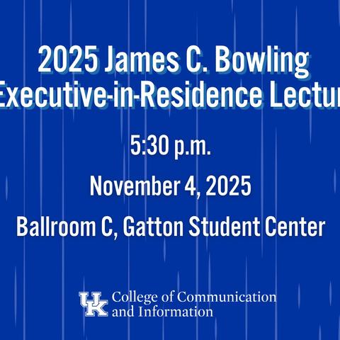 This year’s Executive-in-Residence lecturer is Eric Gregory, 